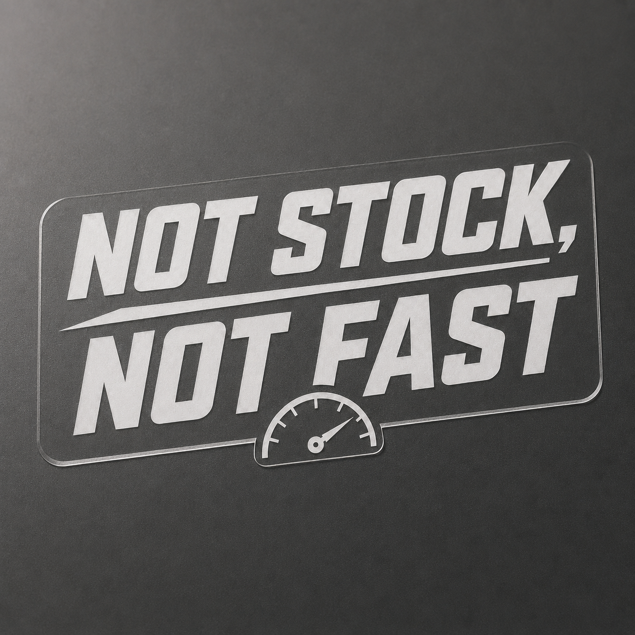 Not Stock, Not Fast 76mm