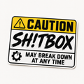 Caution Sh!tBox 76mm
